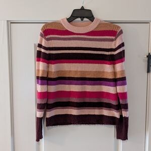 a new day Striped Multicolor Sweater, Size XS